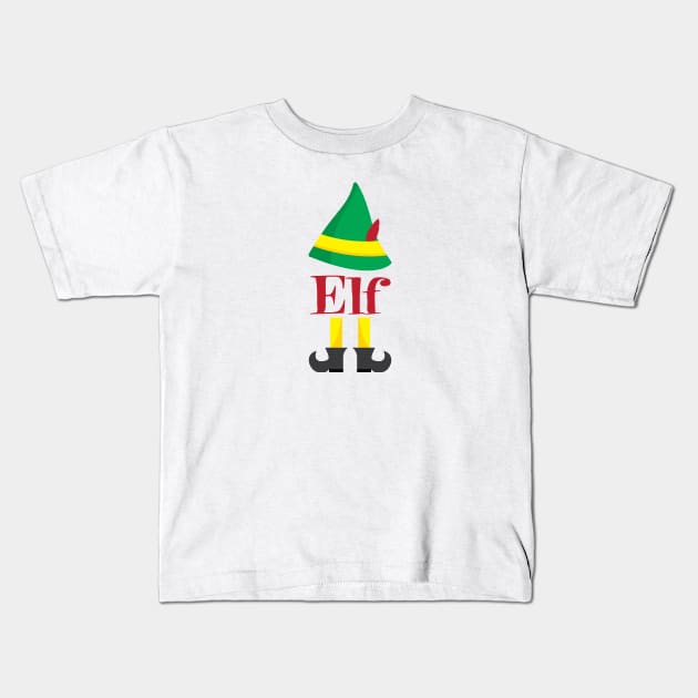 Elf Kids T-Shirt by Christ_Mas0